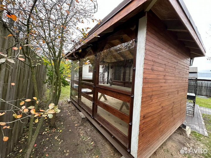 Мягкие окна для беседки. Гибкие окна с гарантией