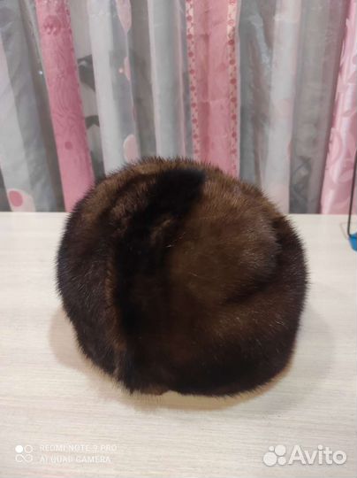 Шапка норковая женская