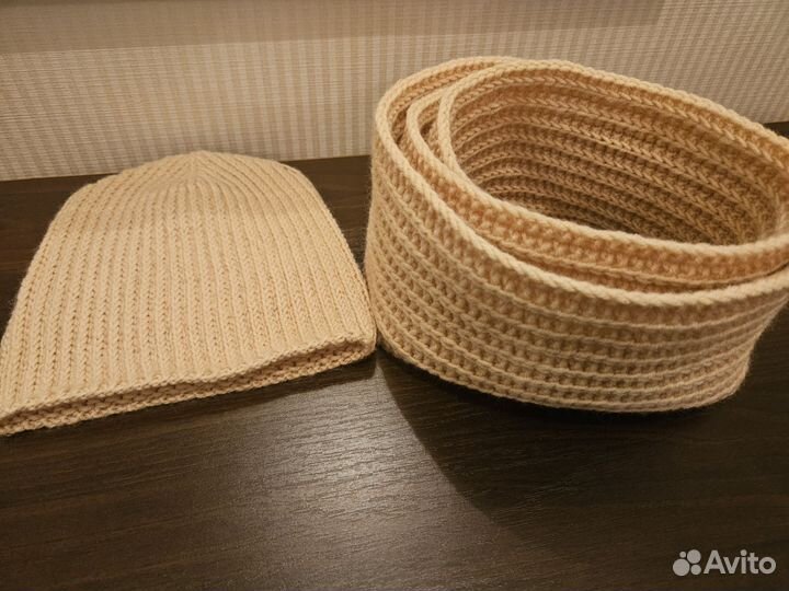 Комплект шапка и шарф