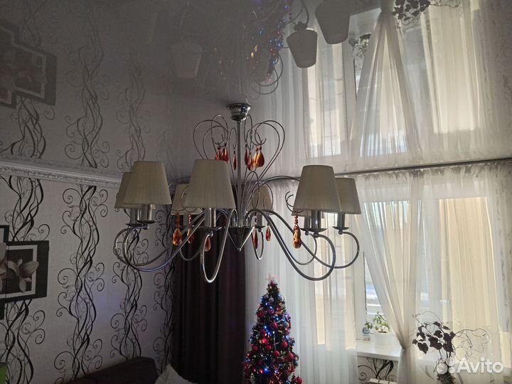 Люстра потолочная бу