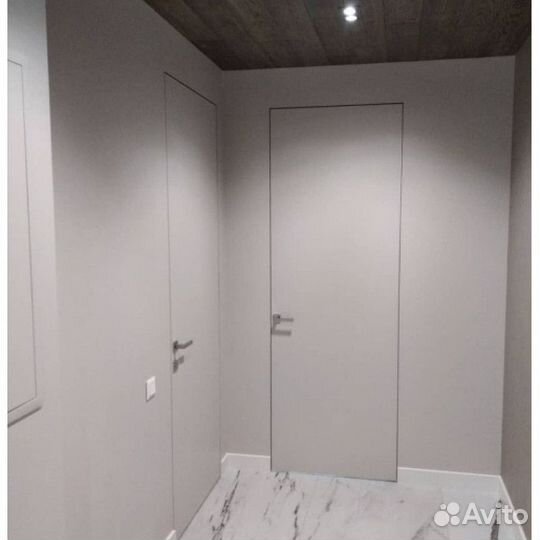 Двери межкомнатные скрытые под покраску, отделку