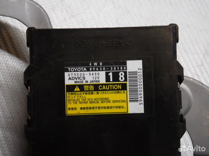 Блок управления AWD lexus GS 350