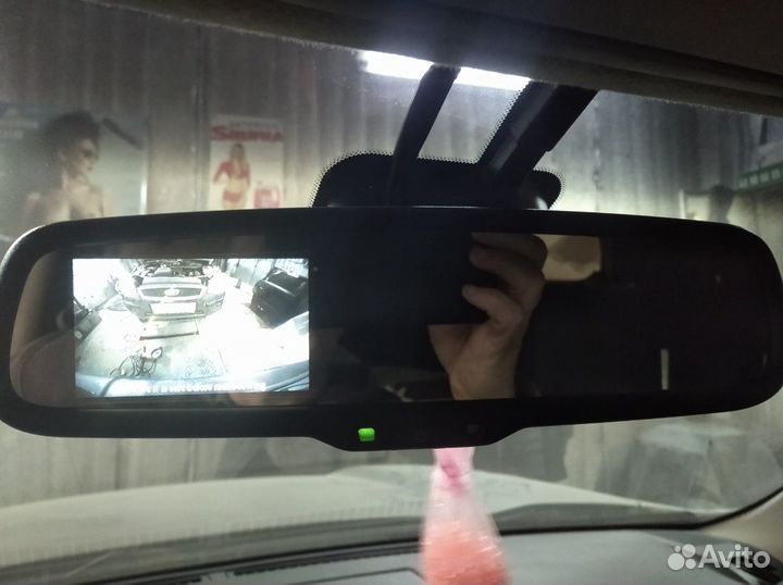Nissan X Trail.Камера+зеркало