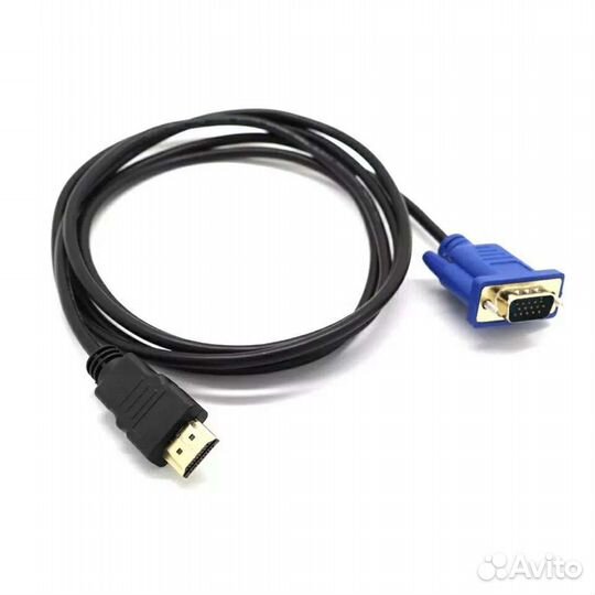 Кабель Hdmi на Vga(1м.1.8м)