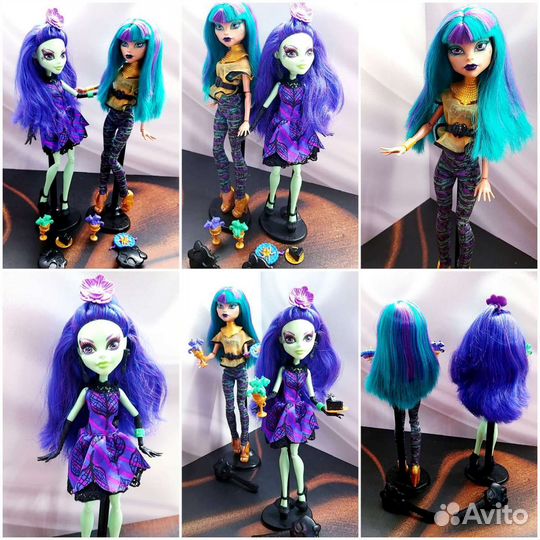 Нефера де Нил/Эбби/Клодин/Пурсифона/Монстер хай