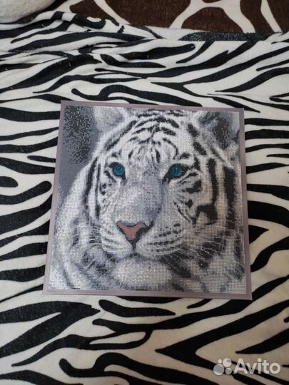 Готовая картина алмазная мозаика