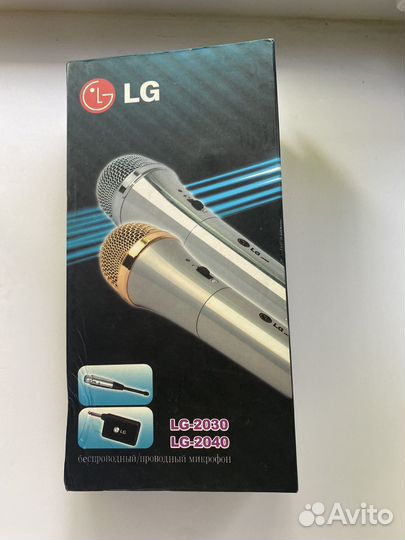 Микрофон для караоке беспроводной LG-2040