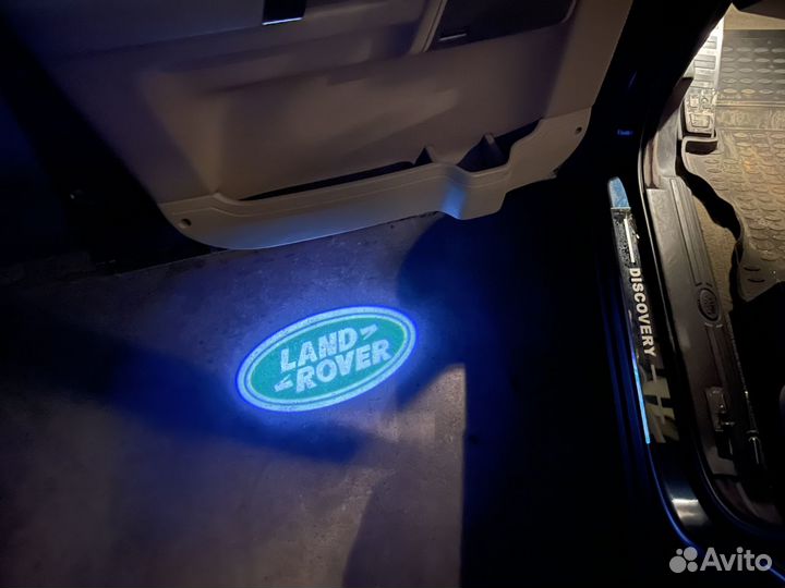 Подсветка двери land rover