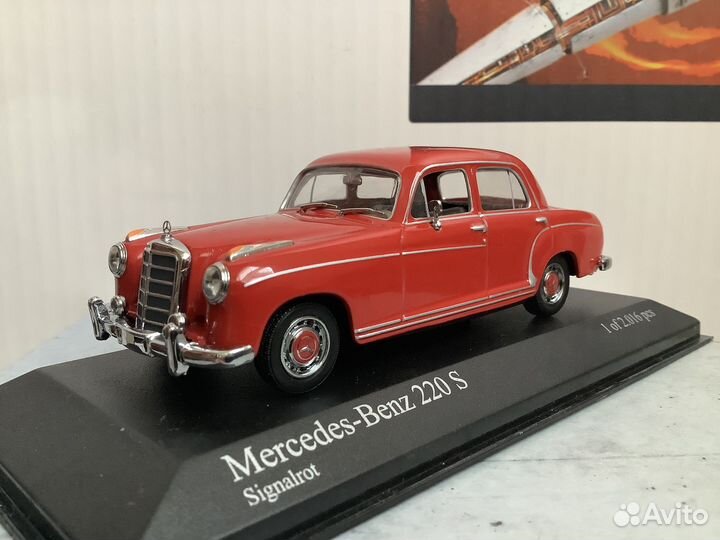 Mercedes Benz SL AMG R121 R230;1:43 Minichamps