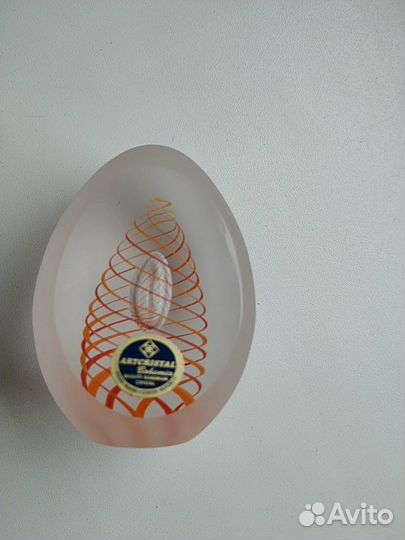 Декоративное яйцо Bohemia crystal