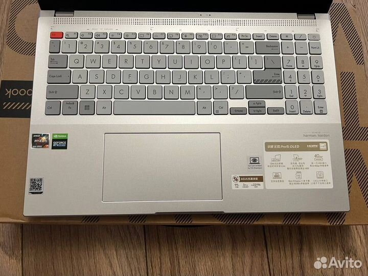 Asus Vivobook Pro 15X 2.8K oled 6800H RTX 3060