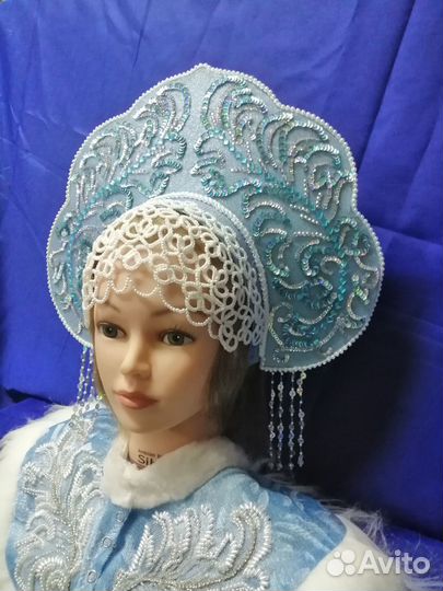 Кокошник снегурочки