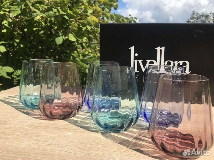 Новый набор стаканов Livellaro Milano