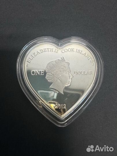 1 доллар 2012 Несокрушимая любовь