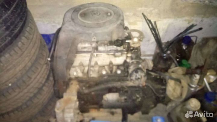 Двигатель. Славута. Каробка,фары,гбц, коленвал