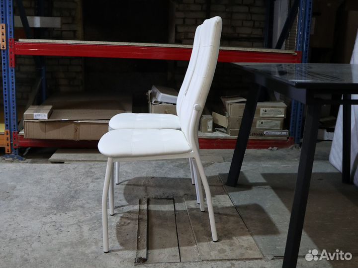 Стулья кухонные металл экокожа новые разные