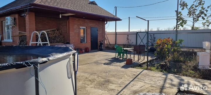 Баня на дровах с бассейном