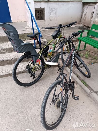 Детское велокресло заднее