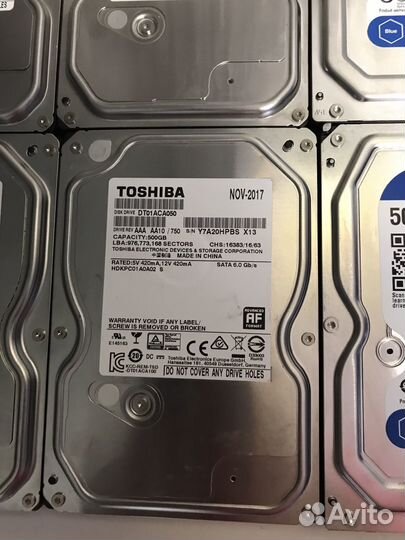 Жесткие диски 1000gb / 3000gb