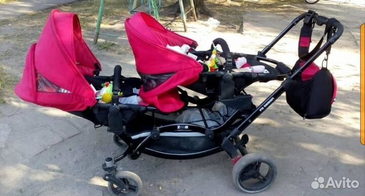 Коляска fd design zoom для двойни или погодок