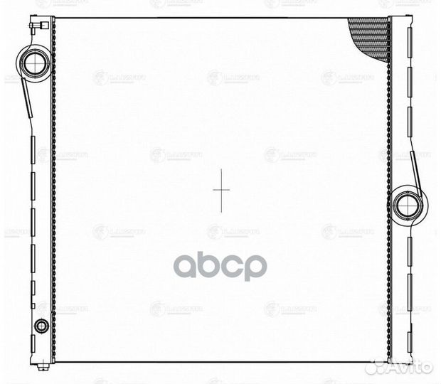 Радиатор охлаждения BMW X5 (E70) 07- 3.0i, 4.8i