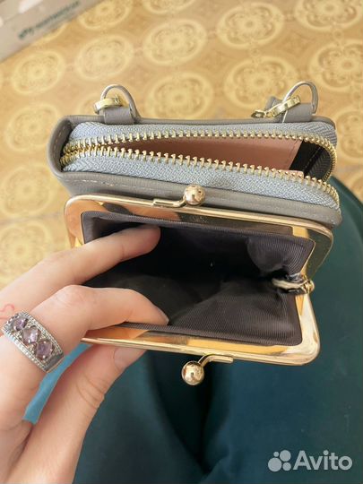 Сумка кошелек женская через плечо