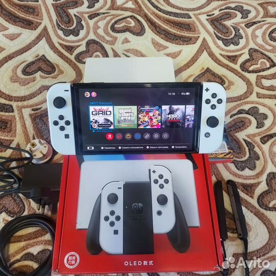 Nintendo Switch Oled прошитая