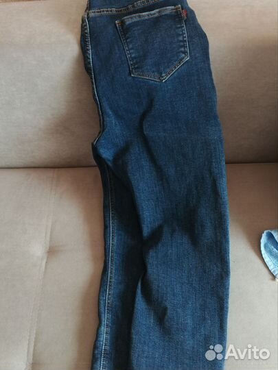Джинсы для беременных 48 утепленные