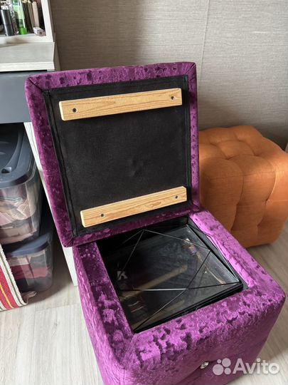 Банкетка пуфик с ящиком