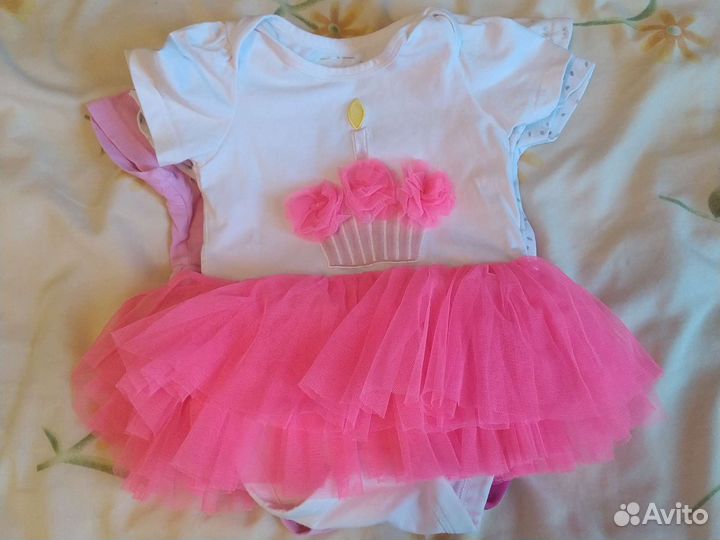 Комбинезон хлопок слип, боди 62