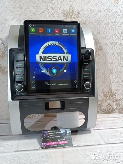 Магнитола Nissan X trail t31 android Tesla