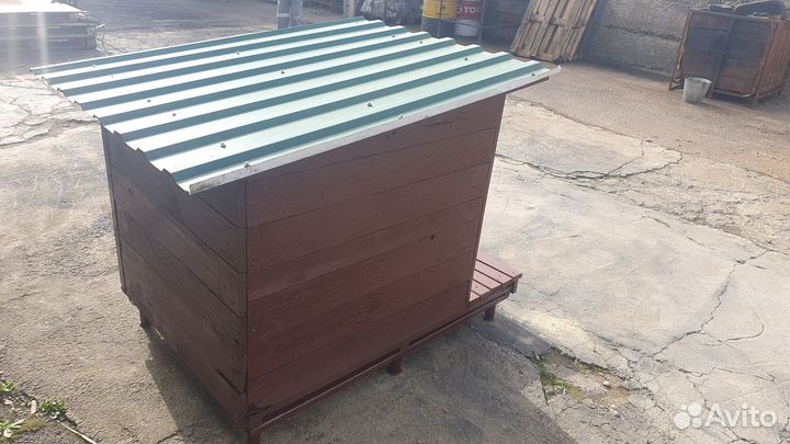 Будка для собаки утепленная