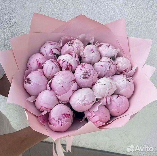 Пионы Розы Доставка