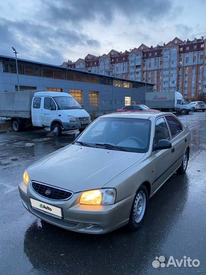 Hyundai Accent 1.5 AT, 2005, 303 000 км