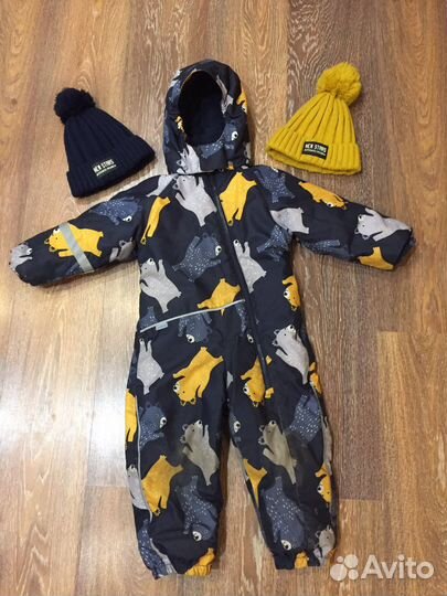 Комбинезон зимний Lassie шапки и обувь