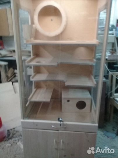 Витрины для шиншилл