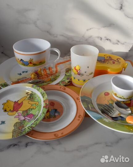 Набор детской посуды Винни Пух и его друзья