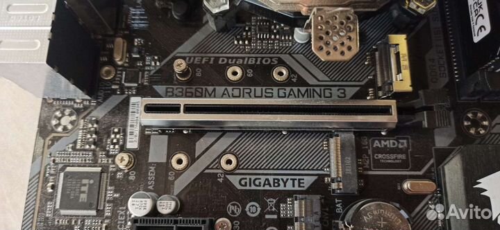 Комплект Gigabyte B360M, intel i5 9400, Kingston32