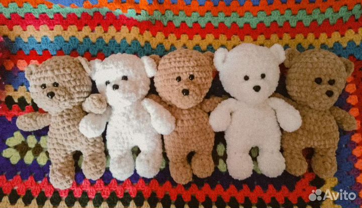 Вязаные игрушки ручной работы