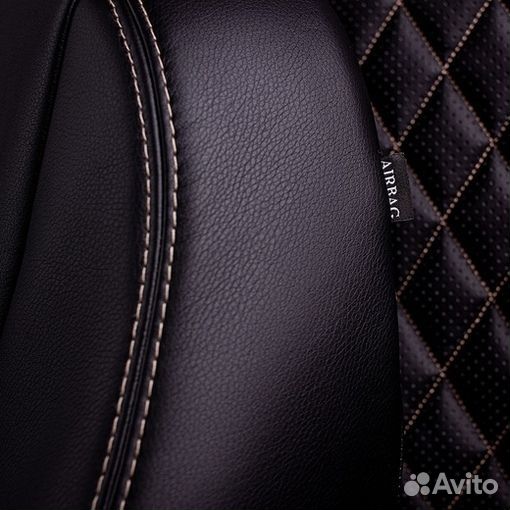 Чехлы Renault Duster с 2020-н.в. ромбы 3D