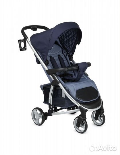 Прогулочная коляска babyton cosmo navy blue