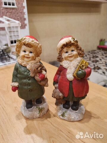 Статуэтки из полистоуна и фарфора