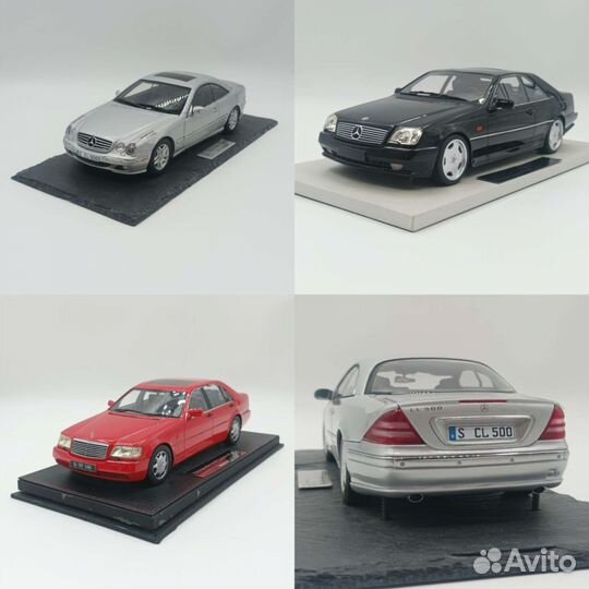 Коллекционные масштабные модели Mercedes-Benz 1:18