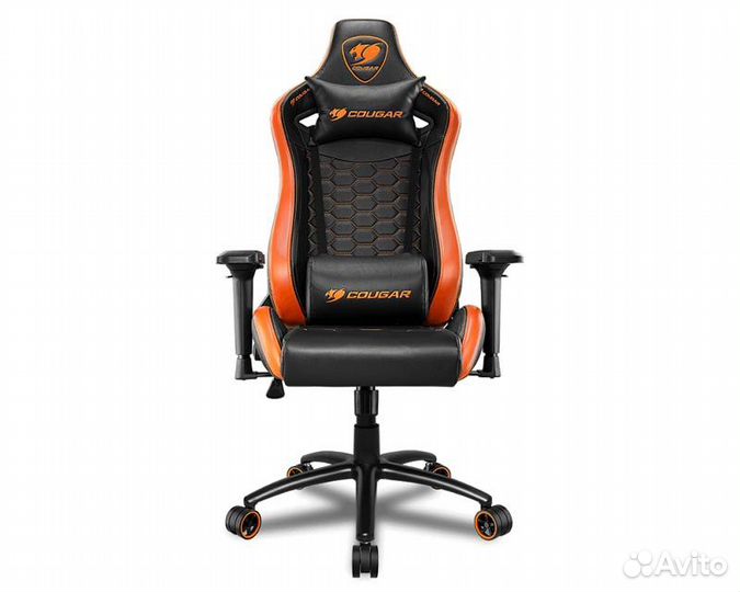Кресло компьютерное игровое Cougar outrider S Blac