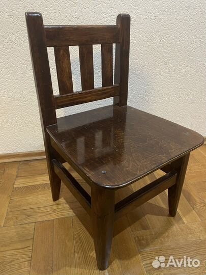 Детский стульчик деревянный