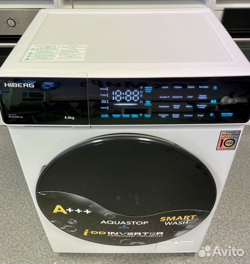 Новые премиальные стиральные машины Hiberg