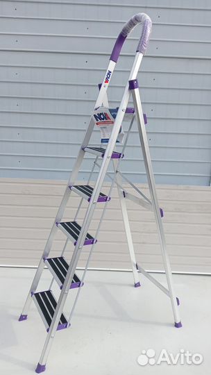 Стремянка алюминиевая 6 ступеней