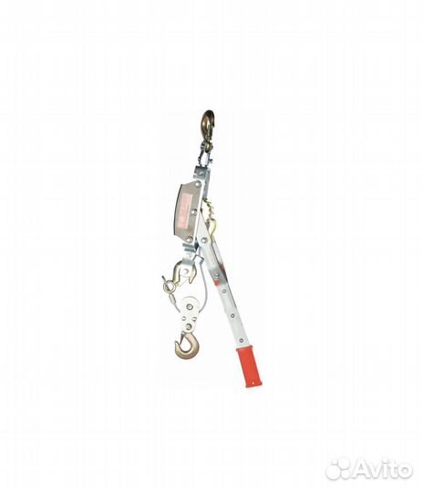 Лебедка рычажная тяга-4т, подъем-1,6т, двойное хра