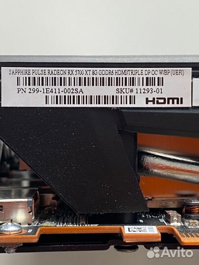 Видеокарта Radeon RX 5700 XT