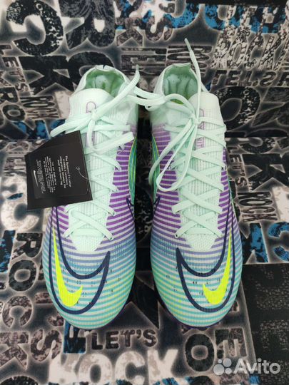 Детские футбольные бутсы nike mercurial